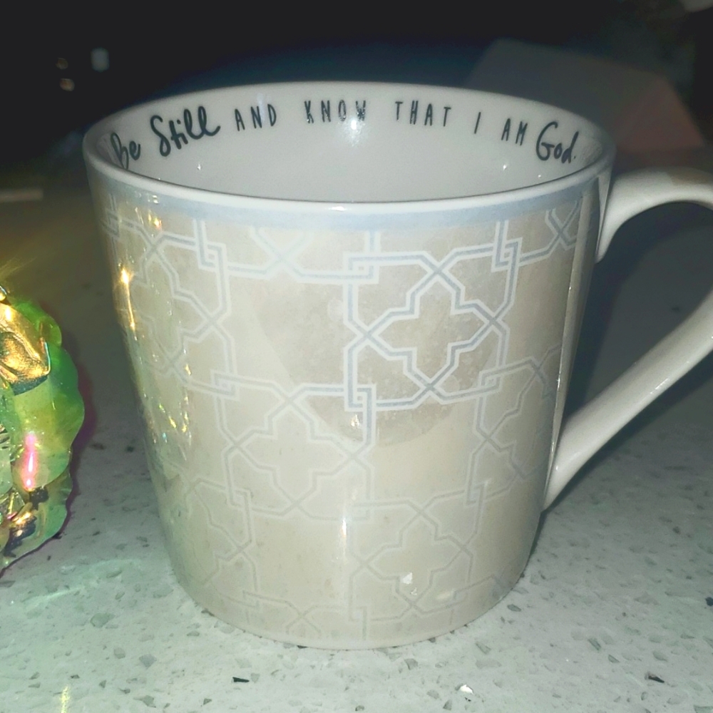 Mug. Be still and know that I am God